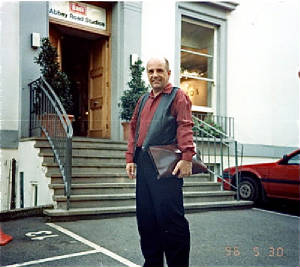 Mark Wirtz at EMI Studios, 1996
